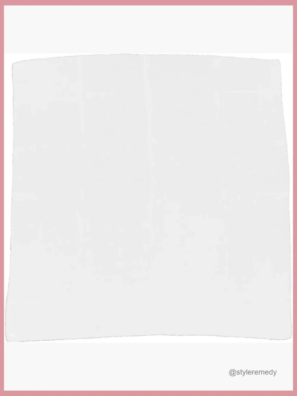 Silk and Cotton Fashion Scarf Square